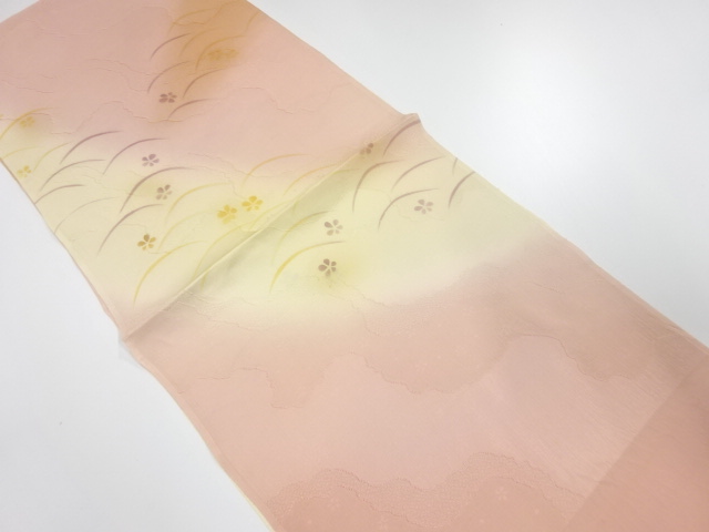 未使用品　正絹　帯揚げ